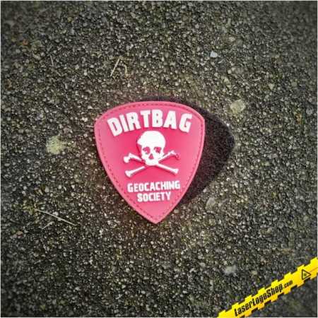 PVC Patch "DGS" mit Klettrückseite